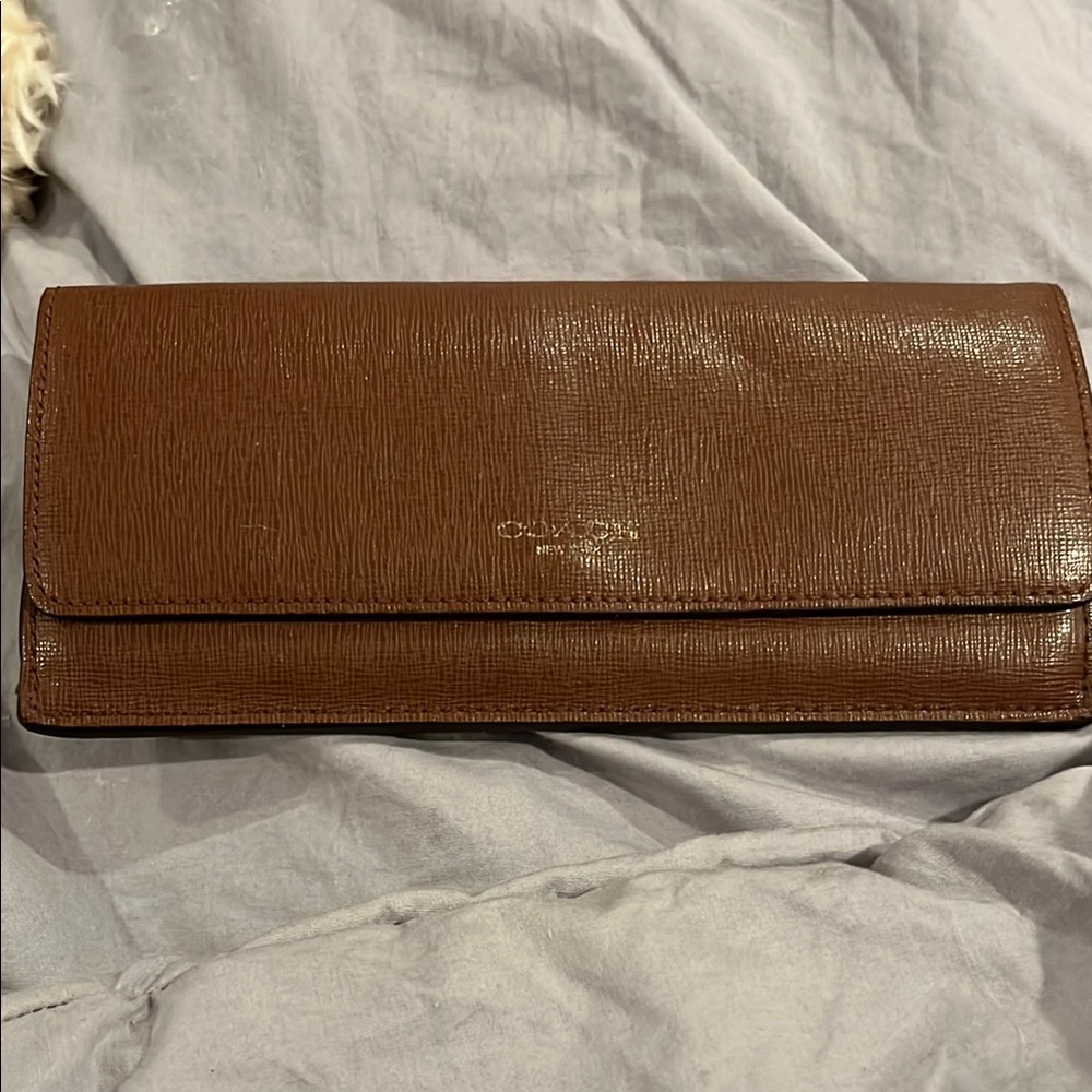 COACH Brown Leather Wallet
